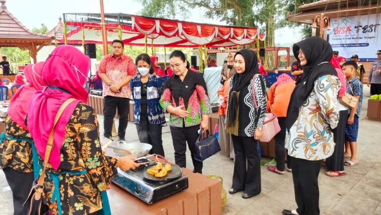 Agustina Wilujeng Apresiasi Lomba Kuliner di Gunung Kemukus, WKO