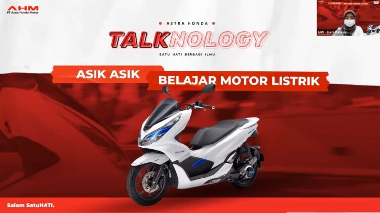 662 Guru SMK Belajar Motor Listrik Bareng AHM