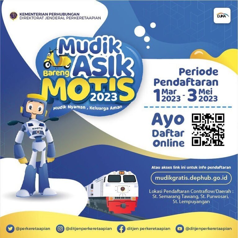 KAI Dukung Program Motor Gratis yang Digelar DJKA Kemenhub
