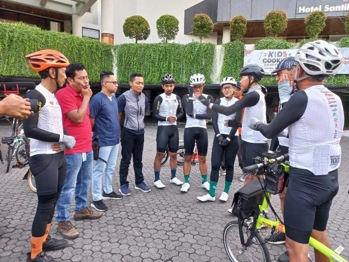 Galang Dana Kaki Palsu, 7 Goweser Rela Tempuh 1.000 Km