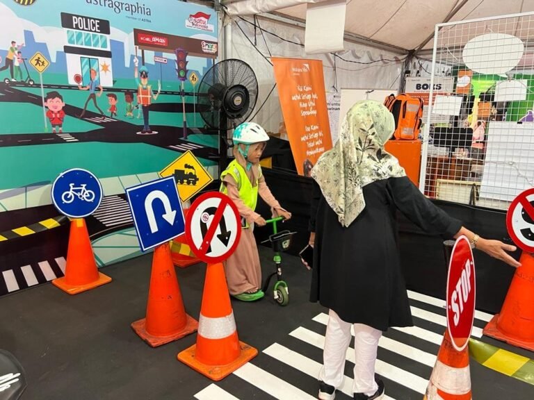 Astra Motor Jateng Tampilkan Taman Lalu Lintas dan Taman Kreativitas