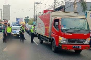 Laka Lantas Di Jalan Setiabudi, Seorang Driver Ojol Meninggal Dunia 