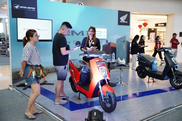Motor Listrik Honda EM1 e: Resmi Mengaspal di Jateng