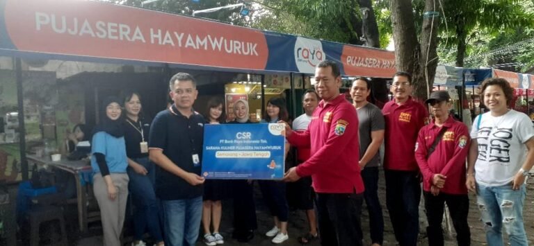 Bank Raya Dukung Pelaku Usaha di Pujasera Semarang Tingkatkan Penjualan