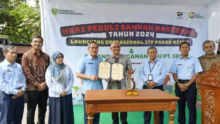 SBI dan Pemkab Bantul Kerja Sama Olah Sampah Plastik