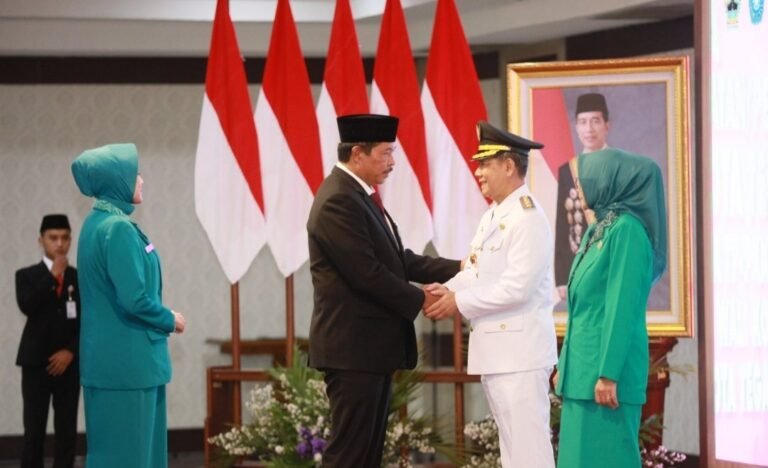 Lantik Pj Walikota Tegal, Nana Minta Kendalikan Inflasi Jelang Lebaran