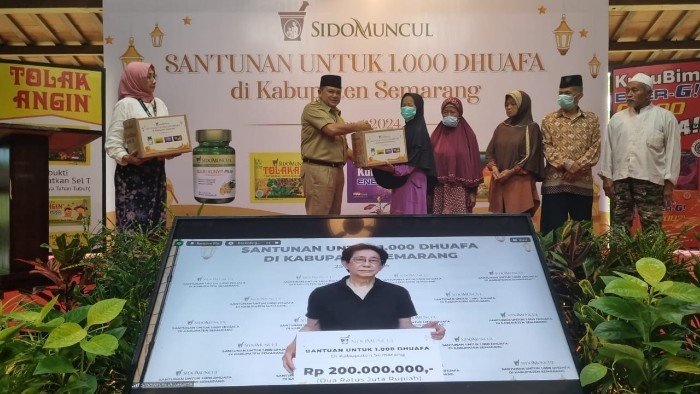 Sido Muncul Santuni 1.000 Dhuafa di Kabupaten Semarang