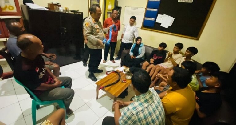 Dicurigai Mau Perang Sarung, Enam Anak Bawah Umur Diamankan di Karanganyar