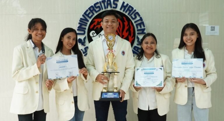 Mahasiswa UKSW Raih Juara Umum GenBi Korkom Semarang Cup Competition 2024