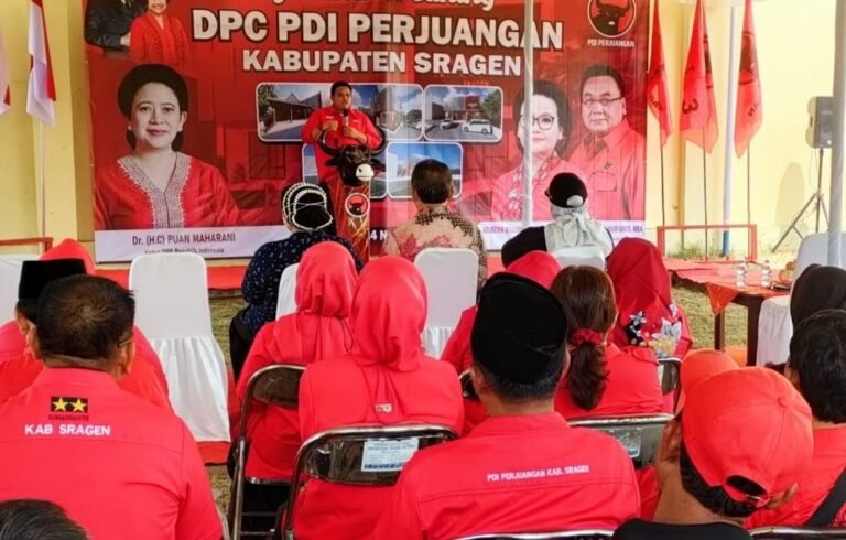 PDIP Sragen Siap Buka Pendaftaran Bacalon Bupati-Wakil Bupati