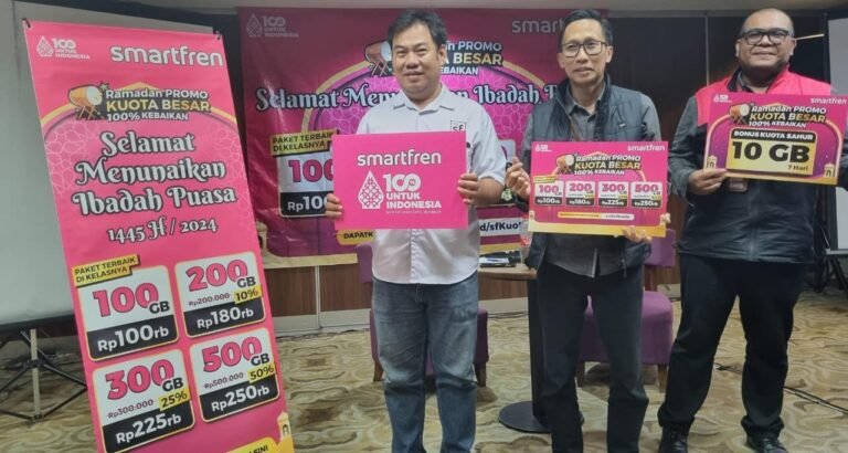 Smartfren Perkuat Jaringan dan Beri Promo Kuota Besar