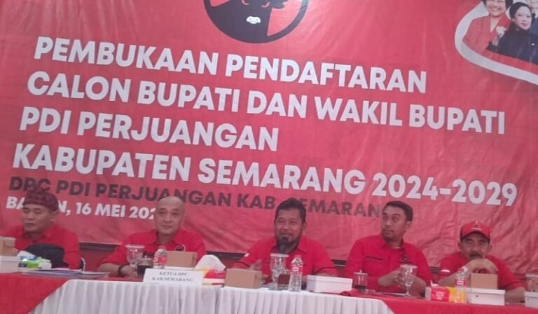 19 PAC PDI Perjuangan Kabupaten Semarang Solid Usung Ngesti Nugraha Calon Bupati
