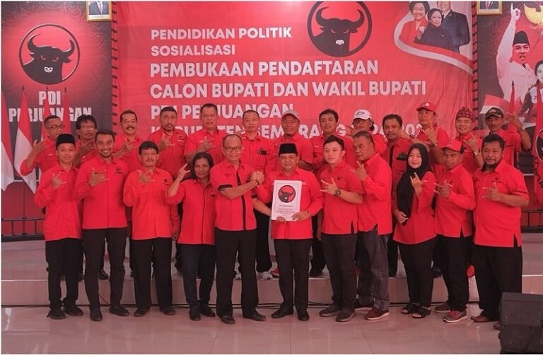 DPC PDIP Kabupaten Semarang Beri Waktu Dua Hari Pengembalian Formulir