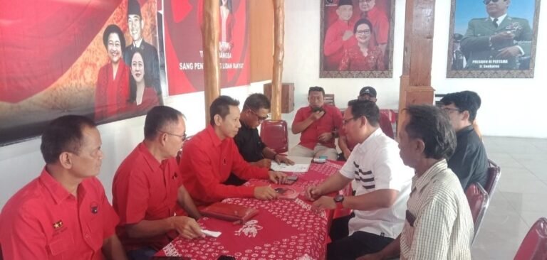 Ketua DPC PDIP Sragen Daftar Bacabub Lewat Partai yang Dia Pimpin Sendiri