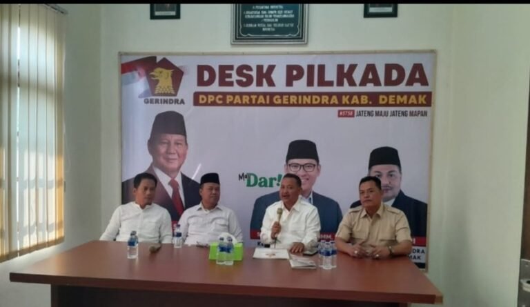 Gerindra Demak Buka Pendaftaran Pilbup, Kader PKB Daftar Pertama