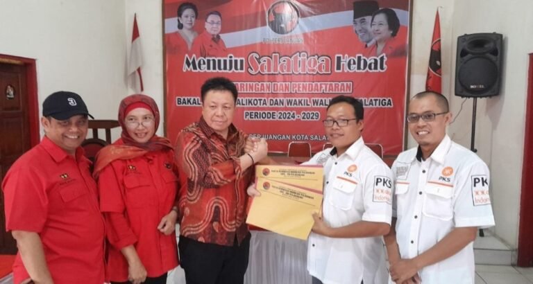 Ingin Patahkan Mitos Sulit Berkoalisi, PKS Salatiga Mendaftar ke PDIP