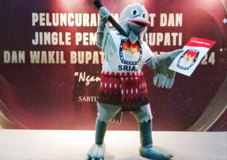 Maskot Burung ‘Sriaji’ Tandai Musim Pilkada di Sukoharjo