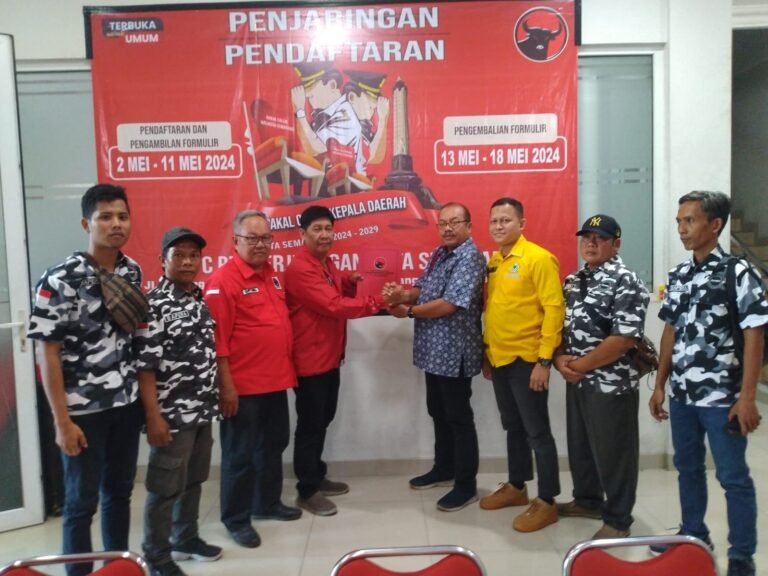 Serahkan Surat Tugas ke DPD Golkar, Anang Budi Utomo Ramaikan Persaingan di Pilwakot Semarang