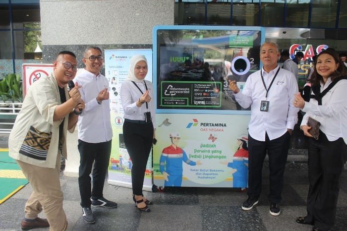 PGN Luncurkan Reverse Vending Machine Plasticpay