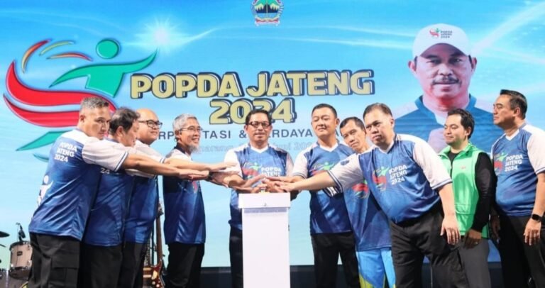 Nana Sudjana Buka Popda Jateng 2024, Ribuan Peserta Rebutkan Ratusan Medali