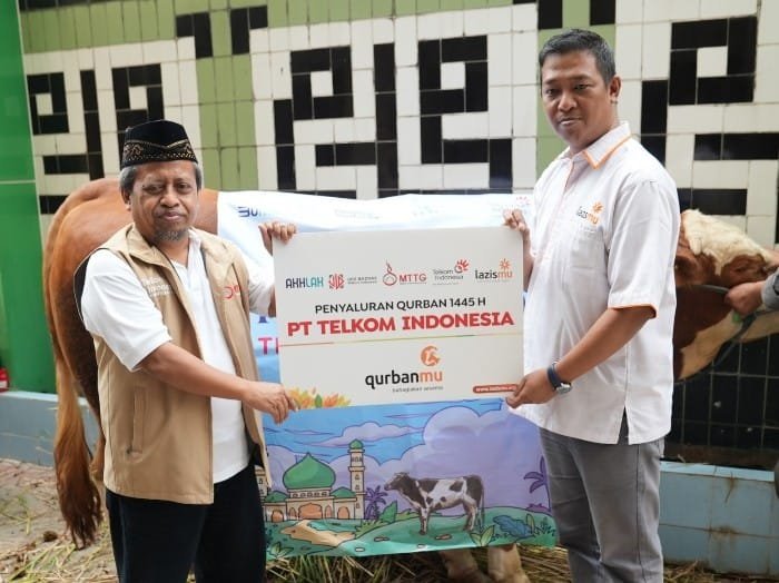 TelkomGroup Distribusikan 544 Hewan Kurban