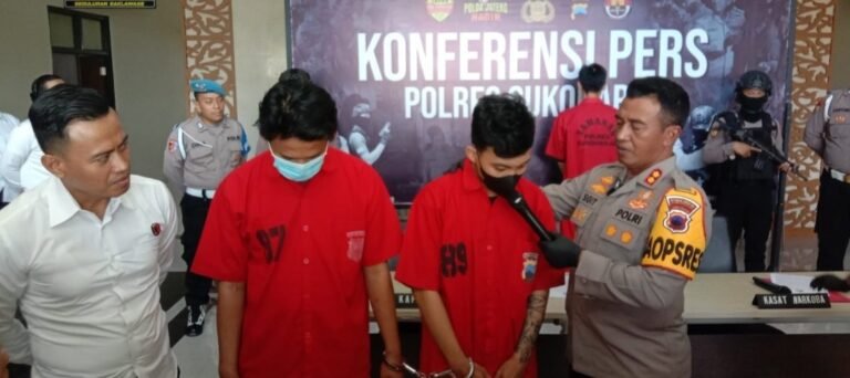 Polres Sukoharjo Bekuk Tiga Komplotan Narkoba Warga Wonogiri dan Magelang