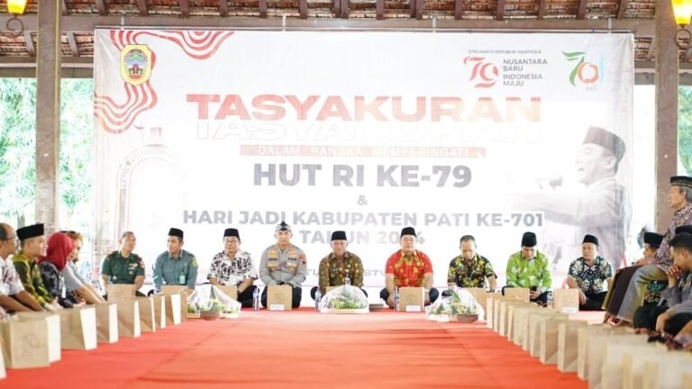 Tasyakuran di Pendopo Kemiri,Pj Bupati Berharap Pati Semakin Maju dan Sejahtera