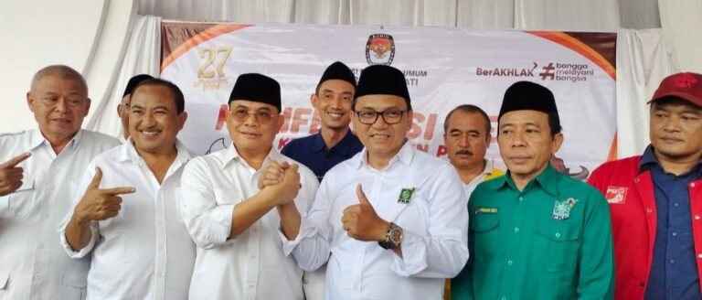 Tujuh Parpol Dukung Sudewo – Chandra Daftar di KPU Pati