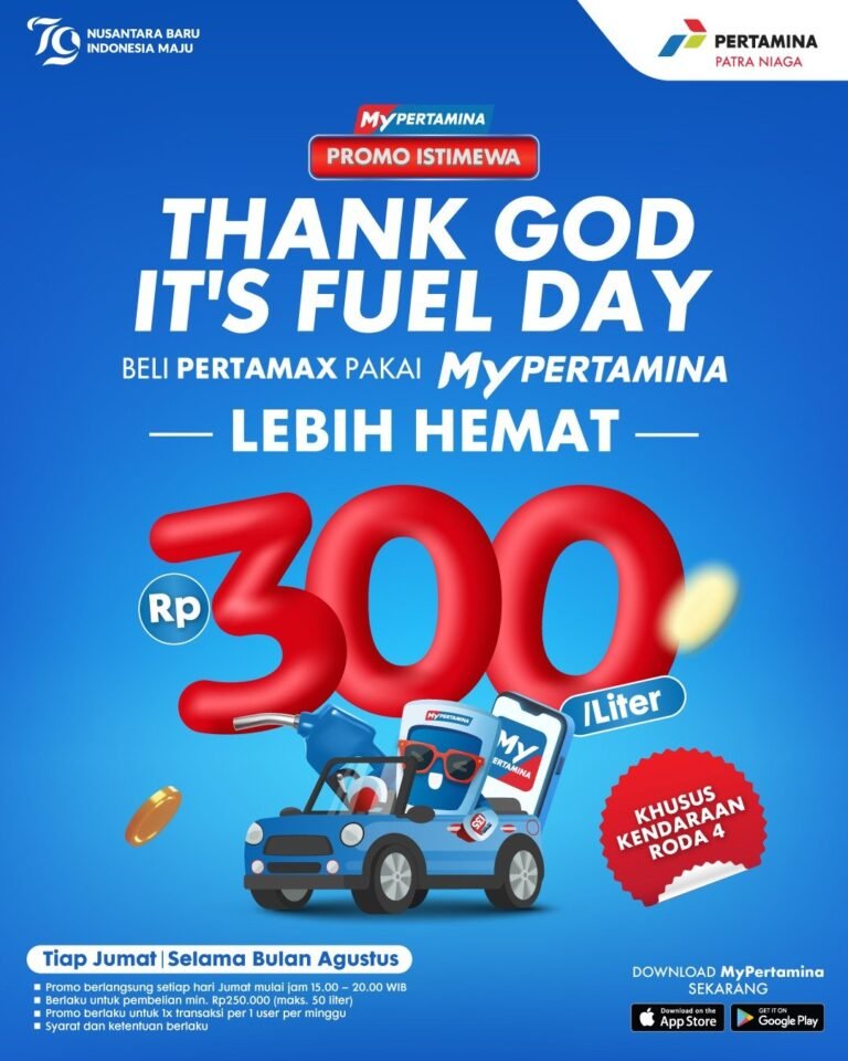 Nikmati Promo Kemerdekaan Lewat MyPertamina