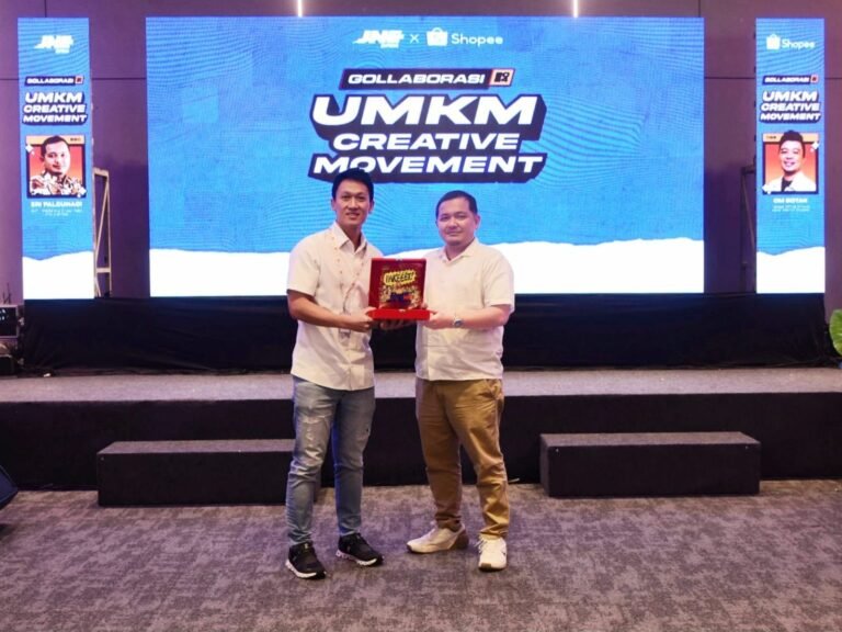 JNE Gandeng Shopee Dongkrak Kreatifitas UMKM Jakarta