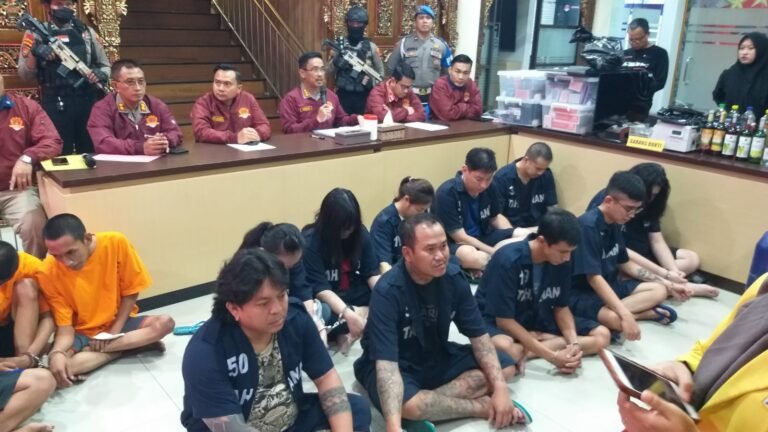 Polrestabes Semarang Bongkar 41 Kasus Tawuran dan 22 Kasus Perjudian 