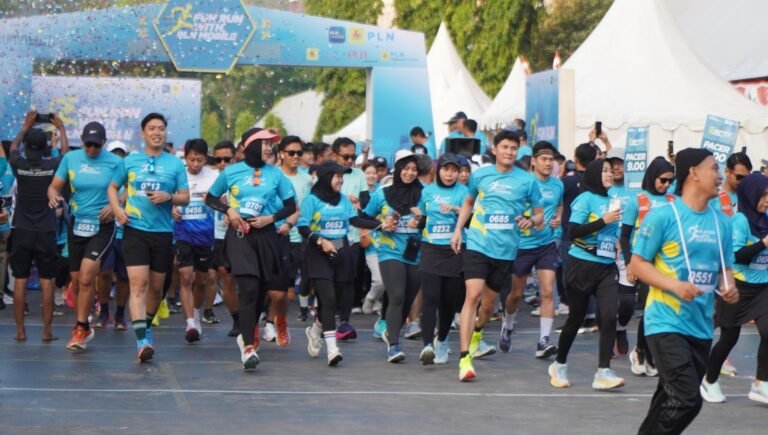 Rute Asyik, Peserta ‘Fun Run with PLN Mobile’ Bahagia