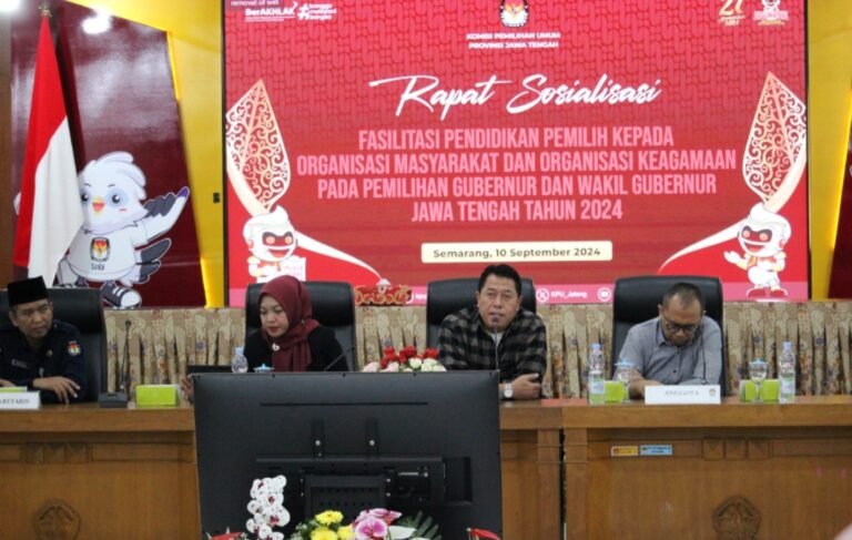 KPU Jateng Gandeng Ormas untuk Sosialisasi Pemilu 