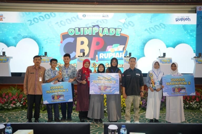 BI Gelar Olimpiade CBP Tingkat SMP Pertama di Jateng