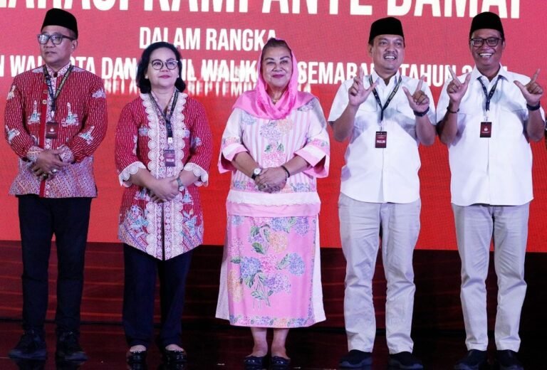 Agustina – Iswar dan Yoyok-Joss Gaungkan Kampanye Damai Tanpa Politisasi SARA