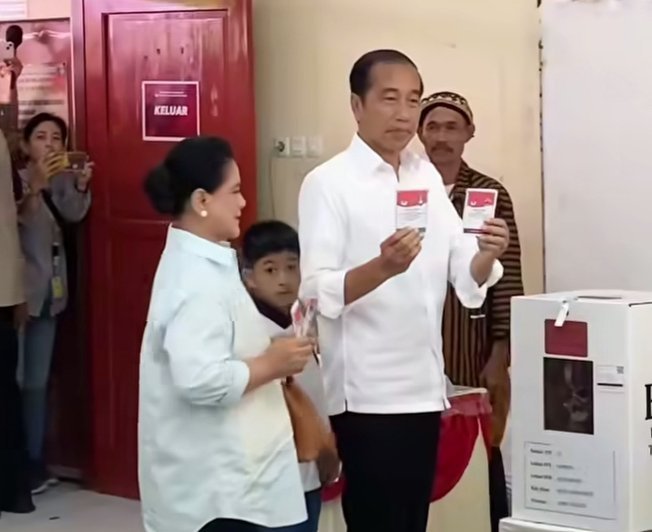Andhika-Hendi Unggul di TPS Jokowi