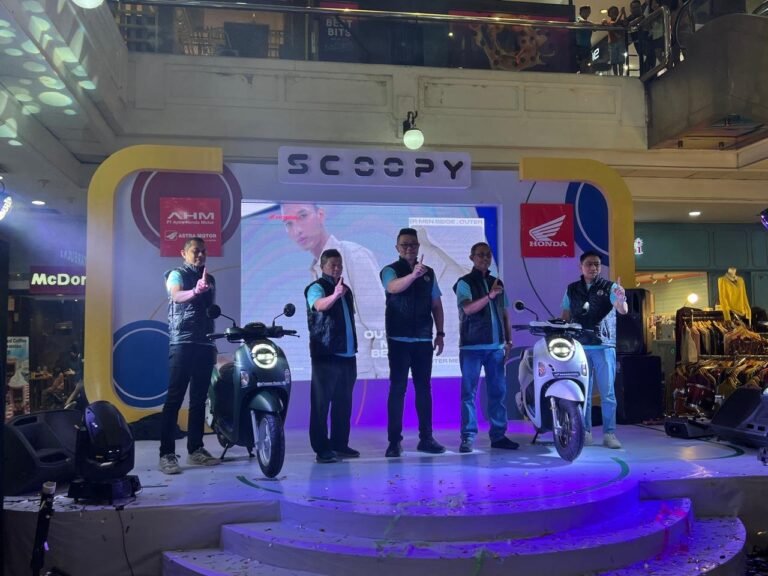 Gemparkan Anak Muda, New Honda Scoopy Resmi Mengaspal di Jateng