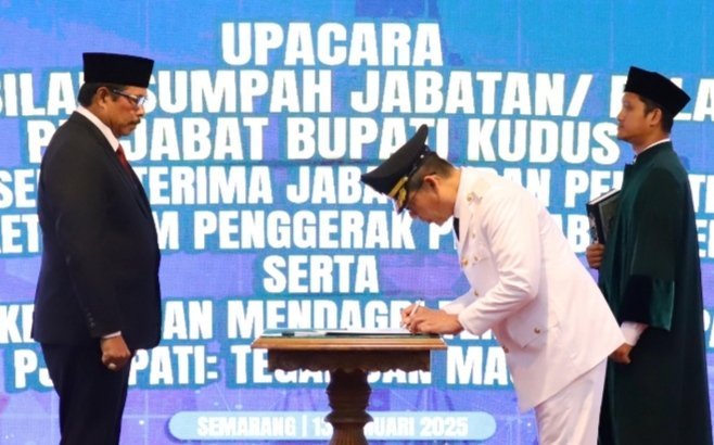 Mantan Direktur LHKPN KPK Jadi Pj Bupati Kudus 