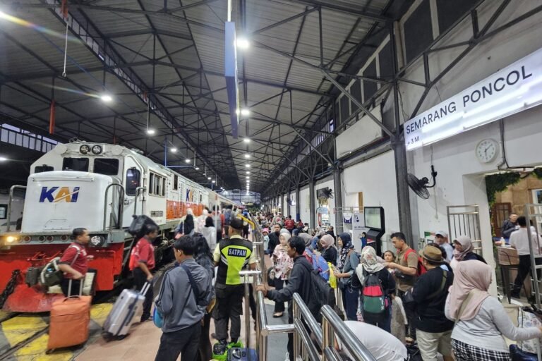 Libur Nataru Usai, Daop 4 Semarang Sukses Layani 823 Ribu Penumpang