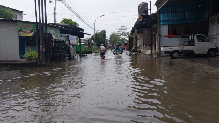Banjir Rendam Tiga Desa di Sayung, Pemerintah Lakukan Pompanisasi untuk Atasi Genangan