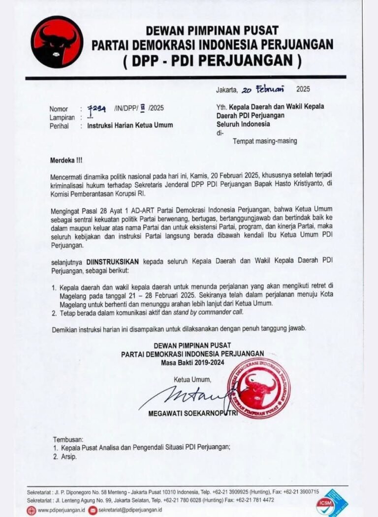 Megawati Marah! Larang Seluruh Kepala Daerah PDIP Ikut Retret ke Magelang