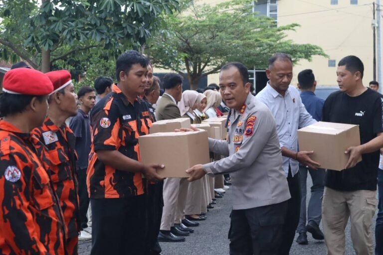 Jaga Stabilitas, Polres Sragen Gandeng Ormas dan BEM Baksos
