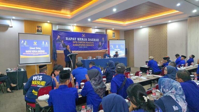 Rakerda NasDem Sragen Targetkan Enam Kursi Dewan