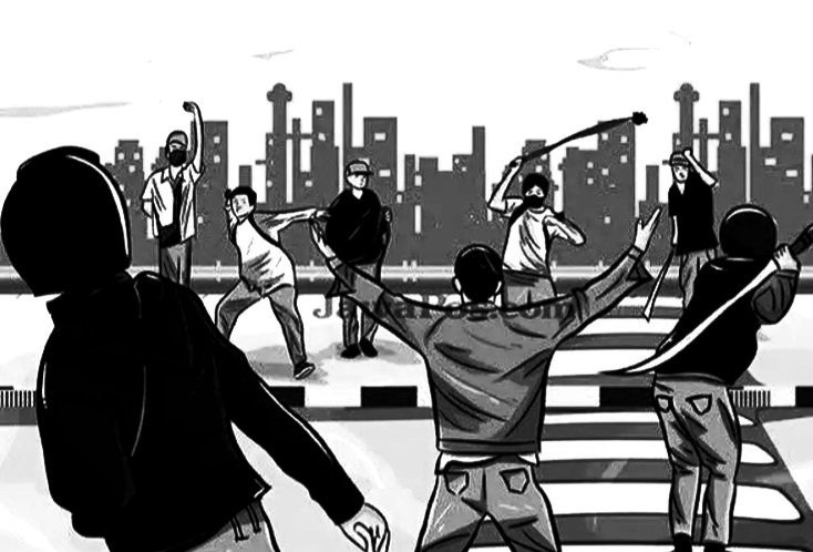 Polisi Ungkap Identitas Pelaku Tawuran Viral Di Medos, Sajam Diamankan