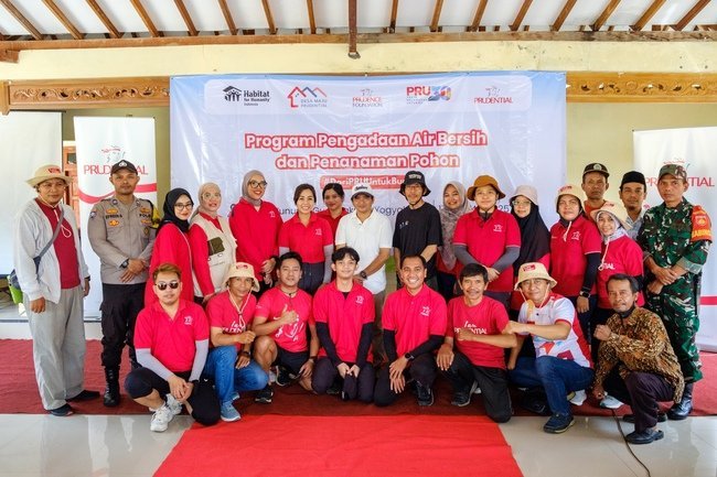 Prudential Indonesia Tingkatkan Kualitas Hidup 2.500 Warga Gunungkidul yang Terdampak Kekeringan
