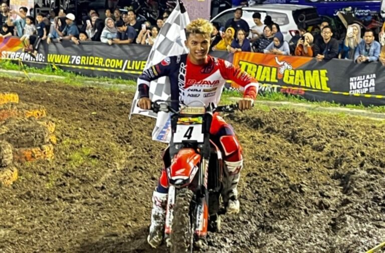 Zidane Juara Trial Game Seri Semarang