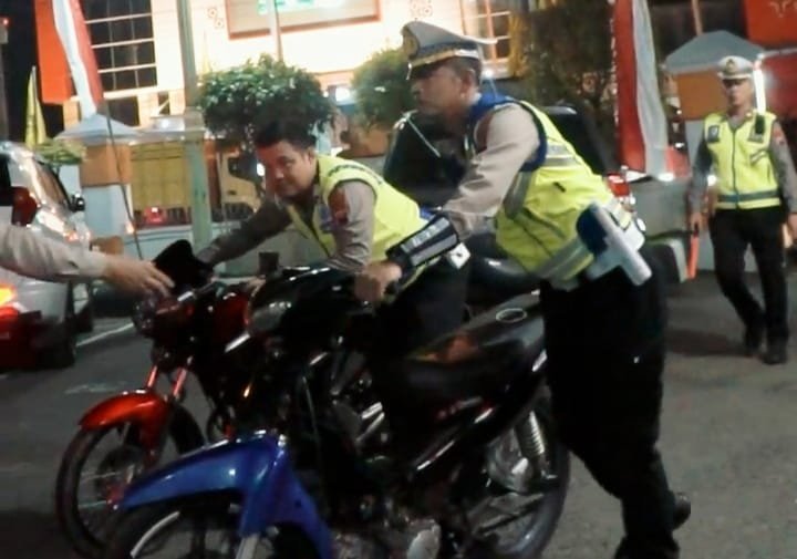 Konvoi Pesilat Dirazia  22 Motor Berknalpot Brong Disita