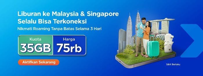 XLSMART Hadirkan Paket Roaming Kuota Super Jumbo Hingga 100GB
