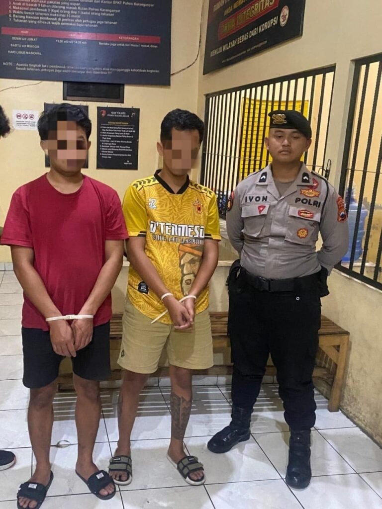 Konsumsi Narkotika dan Psikotropika, Polres Karanganyar Amankan 2 Pengguna