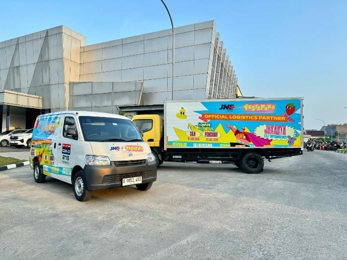 JNE Express Jadi Mitra Logistik Pestapora 2025